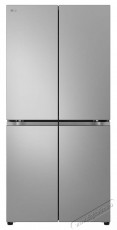 LG GMB860PYDE Side by side hűtőszekr&eacute;ny, 530 l, No Frost, Multi-Door, E energiaoszt&aacute;ly, M 179 cm, Rozsdamentes ac&eacute;l Konyhai term&eacute;kek - Hűtő, fagyaszt&oacute; (szabadon&aacute;ll&oacute;) - Amerikai t&iacute;pus&uacute; Side By Side hűtő - 535407