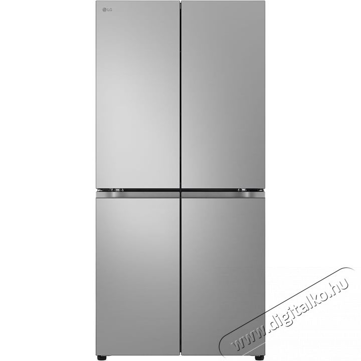 LG GMB860PYDE Side by side hűtőszekr&eacute;ny, 530 l, No Frost, Multi-Door, E energiaoszt&aacute;ly, M 179 cm, Rozsdamentes ac&eacute;l Konyhai term&eacute;kek - Hűtő, fagyaszt&oacute; (szabadon&aacute;ll&oacute;) - Amerikai t&iacute;pus&uacute; Side By Side hűtő - 535407