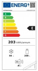LG GTBV20PYZJD k&eacute;tajt&oacute;s hűtőszekr&eacute;ny, No Frost, 266 l, H: 168 cm, E energiaoszt&aacute;ly, Ez&uuml;st Konyhai term&eacute;kek - Hűtő, fagyaszt&oacute; (szabadon&aacute;ll&oacute;) - Fel&uuml;lfagyaszt&oacute;s kombin&aacute;lt hűtő - 535405