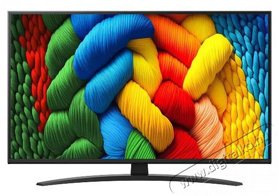 LG 43 Nanoell 43NANO81A3A 4K AI Smart TV 2025, Ultra HD, HDR, webOS, okos tv, 108 cm Telev&iacute;zi&oacute;k - LED telev&iacute;zi&oacute; - UHD 4K felbont&aacute;s&uacute; - 506685