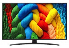 LG 43 Nanoell 43NANO81A3A 4K AI Smart TV 2025, Ultra HD, HDR, webOS, okos tv, 108 cm Telev&iacute;zi&oacute;k - LED telev&iacute;zi&oacute; - UHD 4K felbont&aacute;s&uacute; - 506685