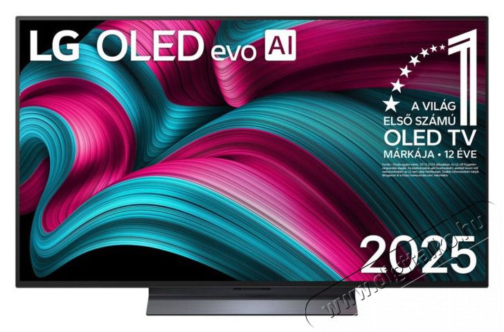 LG OLED48C51LA 48 colos LG OLED evo AI C5 4K Smart TV 2025 Telev&iacute;zi&oacute;k - OLED telev&iacute;zi&oacute; - UHD 4K felbont&aacute;s&uacute; - 507203