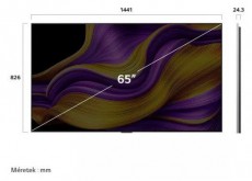 LG OLED65G51LW 4K AI Smart TV 2025, webOS, okos tv, Dolby Vision HDR, fali tv, 164 cm Telev&iacute;zi&oacute;k - OLED telev&iacute;zi&oacute; - UHD 4K felbont&aacute;s&uacute; - 507071