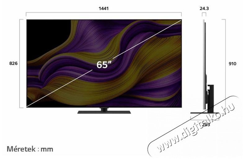 LG OLED65G53 Telev&iacute;zi&oacute;k - OLED telev&iacute;zi&oacute; - UHD 4K felbont&aacute;s&uacute; - 512066