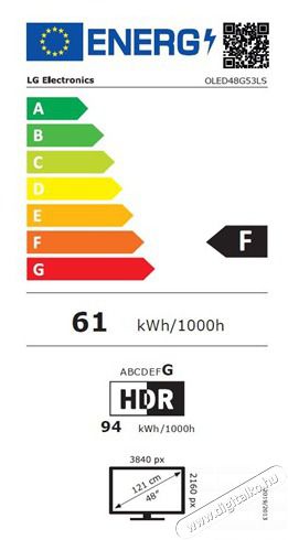 LG OLED48G53LS UHD SMART OLED TV Telev&iacute;zi&oacute;k - OLED telev&iacute;zi&oacute; - UHD 4K felbont&aacute;s&uacute; - 516813