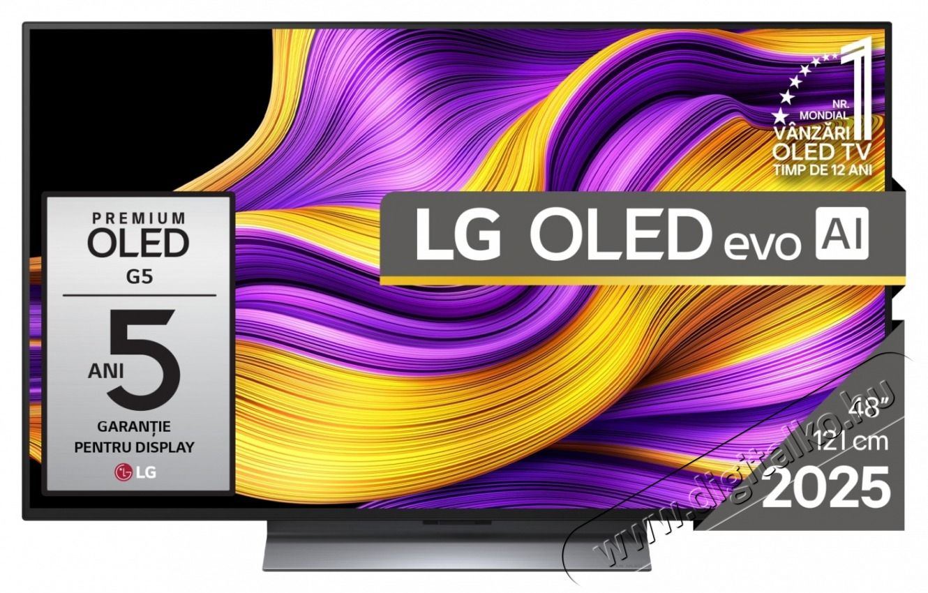 LG OLED48G53LS UHD SMART OLED TV Telev&iacute;zi&oacute;k - OLED telev&iacute;zi&oacute; - UHD 4K felbont&aacute;s&uacute; - 516813