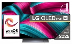 LG OLED55C52LA telev&iacute;zi&oacute;, 139 cm, Smart, 4K Ultra HD, 100 Hz, F energiaoszt&aacute;ly Telev&iacute;zi&oacute;k - OLED telev&iacute;zi&oacute; - UHD 4K felbont&aacute;s&uacute; - 531138