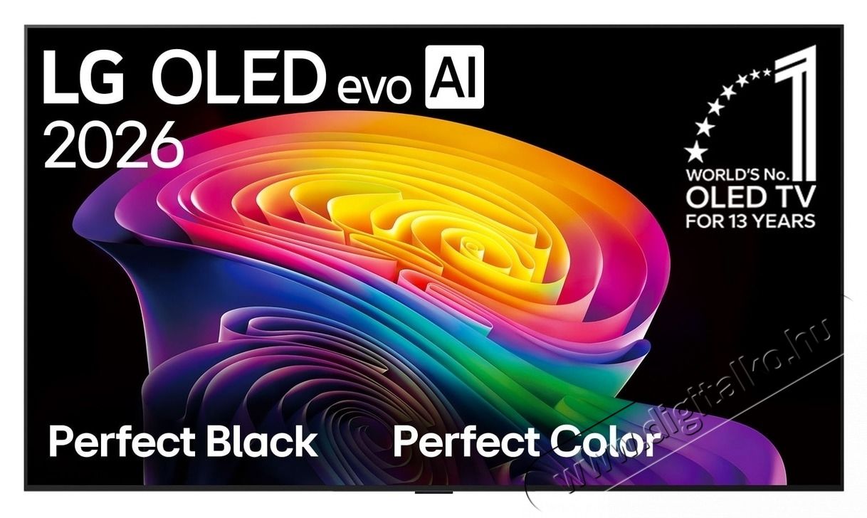 LG OLED77C61LA 77 colos OLED evo AI C6 4K Smart TV 2026 Telev&iacute;zi&oacute;k - OLED telev&iacute;zi&oacute; - UHD 4K felbont&aacute;s&uacute; - 540598