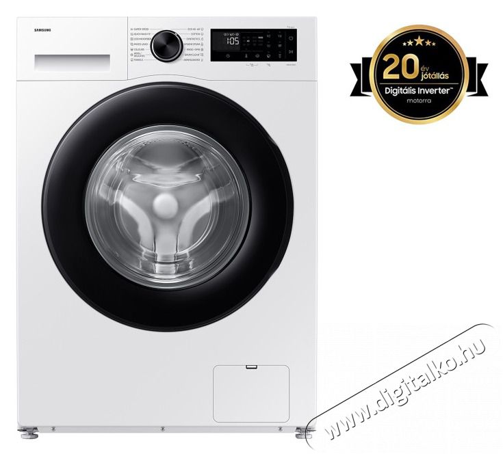 SAMSUNG Samsung WW90DG5G34AELE AI Ecobubble&trade; technol&oacute;gi&aacute;val &eacute;s keskeny kivitelben 9 kg H&aacute;ztart&aacute;s / Otthon / K&uuml;lt&eacute;r - Mos&oacute;g&eacute;p / sz&aacute;r&iacute;t&oacute;g&eacute;p - El&ouml;lt&ouml;ltős keskeny (45cm-ig) mos&oacute;g&eacute;p - 516225
