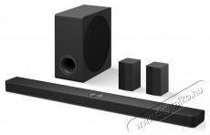 LG S90TR hangprojektor, 7.1.3, 670W, Dolby Atmos, DTS:X, Wi-Fi, Airplay2, 2 csatorn&aacute;s h&aacute;ts&oacute; vezet&eacute;k n&eacute;lk&uuml;li k&eacute;szlet , Vezet&eacute;k n&eacute;lk&uuml;li m&eacute;lysug&aacute;rz&oacute;, HDMI, USB, Fekete Audio-Video / Hifi / Multim&eacute;dia - Hangprojektor / soundbar - M&eacute;lyl&aacute;d&aacute;val - 533578