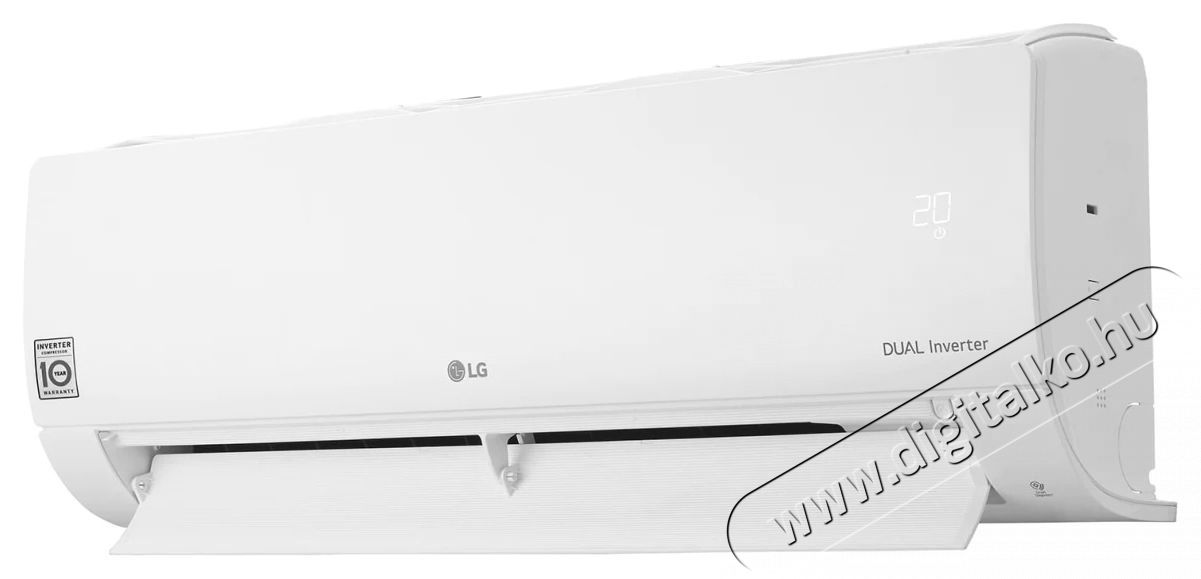 LG Standard S12ET Dual Inverter Kl&iacute;ma, 12000 BTU, Wi-Fi, Fűt&eacute;s funkci&oacute;, 10 garancia a kompresszorra, Kettős v&eacute;delmi szűrő, Akt&iacute;v energiaszab&aacute;lyoz&aacute;s, A++ energiaoszt&aacute;ly, R32 H&aacute;ztart&aacute;s / Otthon / K&uuml;lt&eacute;r - Ventil&aacute;tor / L&eacute;gkondicion&aacute;l&oacute; - Split kl&iacute;ma - 537105