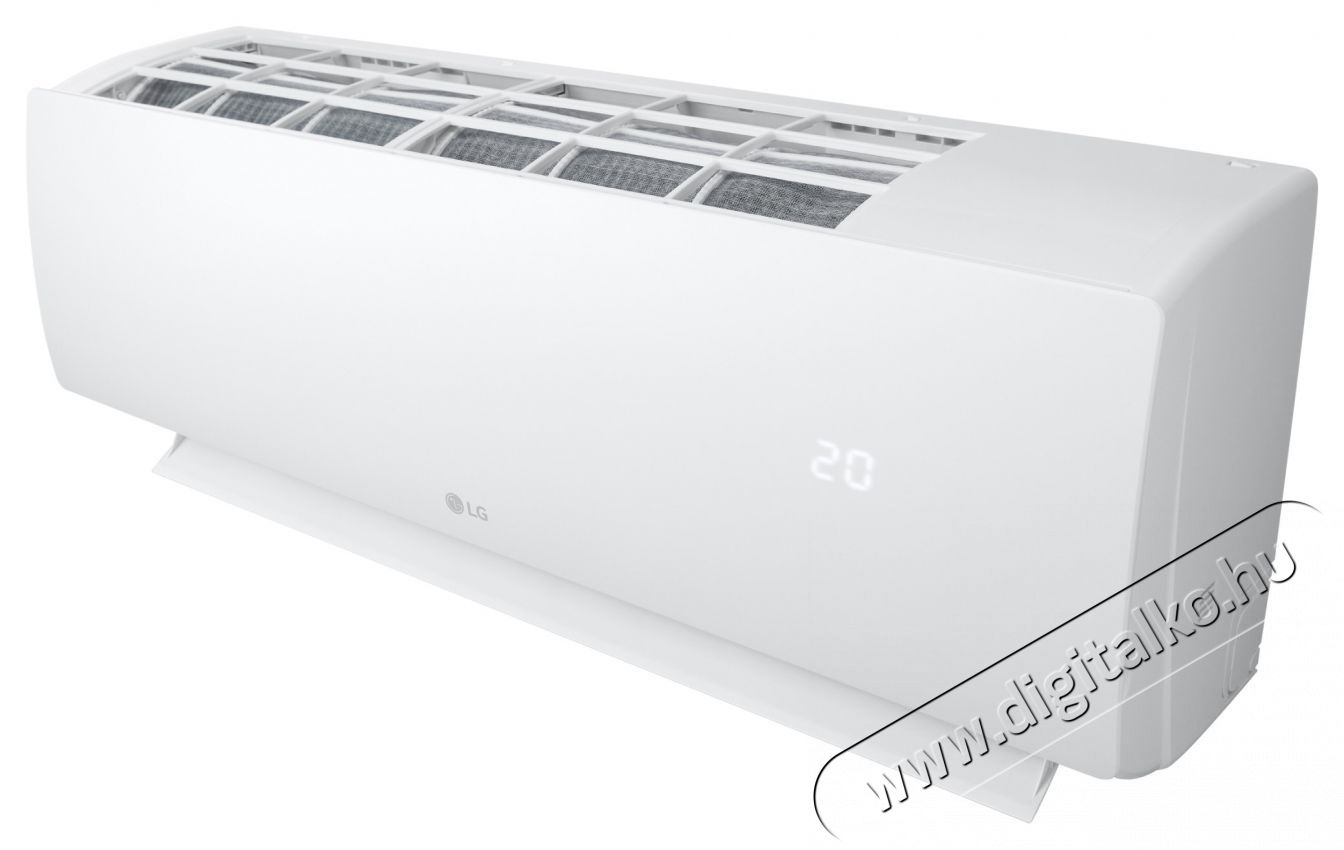 LG W24TI.NEU/W24TI.UEU Dualcool Pro Kl&iacute;ma, 24000 BTU, A++ energiaoszt&aacute;ly, Gyors hűt&eacute;s, Gyors fűt&eacute;s, R32, feh&eacute;r H&aacute;ztart&aacute;s / Otthon / K&uuml;lt&eacute;r - Ventil&aacute;tor / L&eacute;gkondicion&aacute;l&oacute; - Split kl&iacute;ma - 537101
