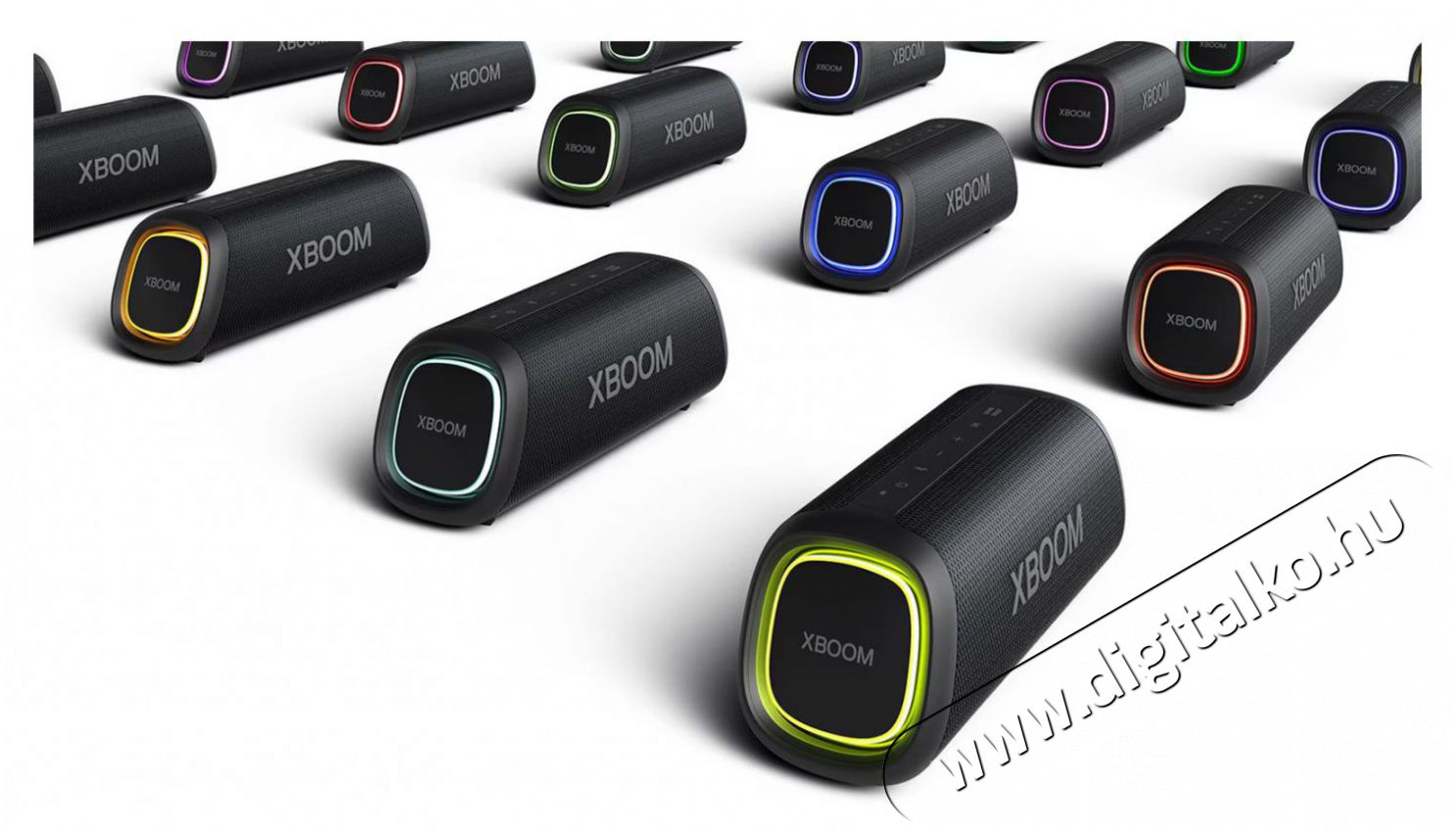 LG XBOOM Go XG5QBK hordozhat&oacute; hangsz&oacute;r&oacute; Fekete Audio-Video / Hifi / Multim&eacute;dia - Hordozhat&oacute;, vezet&eacute;k n&eacute;lk&uuml;li / bluetooth hangsug&aacute;rz&oacute; - Hordozhat&oacute;, vezet&eacute;k n&eacute;lk&uuml;li / bluetooth hangsug&aacute;rz&oacute; - 500878
