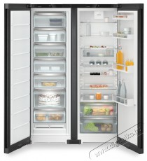 Liebherr XRFbd 5220 side-by-side hűtőszekr&eacute;ny-blacksteel Konyhai term&eacute;kek - Hűtő, fagyaszt&oacute; (szabadon&aacute;ll&oacute;) - Amerikai t&iacute;pus&uacute; Side By Side hűtő - 374795