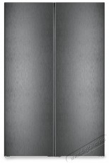 Liebherr XRFbd 5220 side-by-side hűtőszekr&eacute;ny-blacksteel Konyhai term&eacute;kek - Hűtő, fagyaszt&oacute; (szabadon&aacute;ll&oacute;) - Amerikai t&iacute;pus&uacute; Side By Side hűtő - 374795