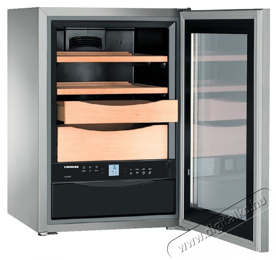 Liebherr Liebherr ZKes 453 ipari humidor szivarhűtő Konyhai term&eacute;kek - Hűtő, fagyaszt&oacute; (szabadon&aacute;ll&oacute;) - Szivart&aacute;rol&oacute; hűtőszekr&eacute;ny - 306053