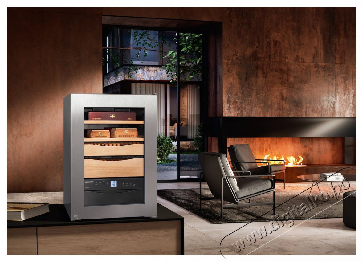 Liebherr Liebherr ZKes 453 ipari humidor szivarhűtő Konyhai term&eacute;kek - Hűtő, fagyaszt&oacute; (szabadon&aacute;ll&oacute;) - Szivart&aacute;rol&oacute; hűtőszekr&eacute;ny - 306053