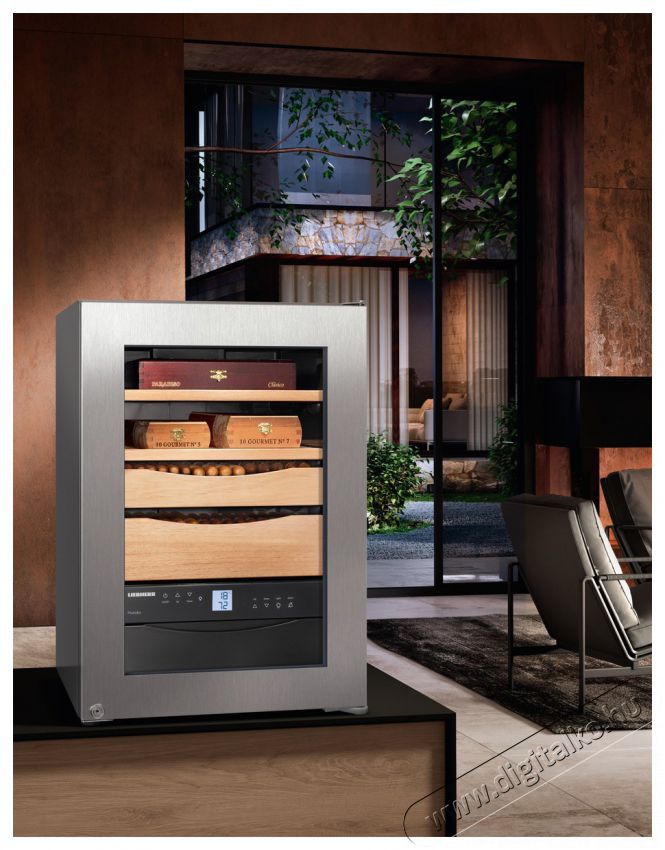 Liebherr Liebherr ZKes 453 ipari humidor szivarhűtő Konyhai term&eacute;kek - Hűtő, fagyaszt&oacute; (szabadon&aacute;ll&oacute;) - Szivart&aacute;rol&oacute; hűtőszekr&eacute;ny - 306053