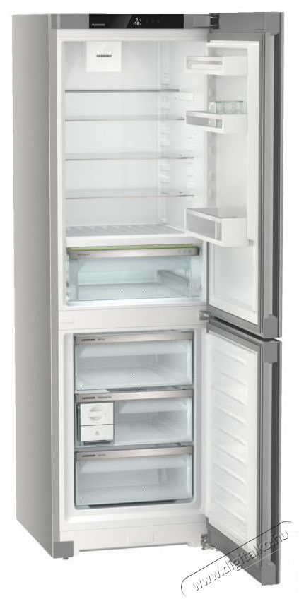 Liebherr CBNsfc 5223 Kombin&aacute;lt hűtőszekr&eacute;ny, 320 l, NoFrost, BioFresh, Kijelző, Szenzorvez&eacute;rl&eacute;s, C energiaoszt&aacute;ly, 35 dB, M 185,5 cm, SteelFinish Konyhai term&eacute;kek - Hűtő, fagyaszt&oacute; (szabadon&aacute;ll&oacute;) - Alulfagyaszt&oacute;s kombin&aacute;lt hűtő - 494613