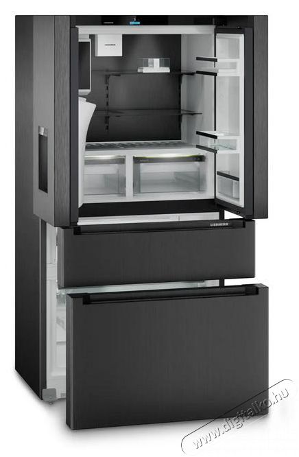 Liebherr MBbsdi 9528 Plus BioFresh NoFrost Francia ajt&oacute;s hűtő-fagyaszt&oacute;szekr&eacute;ny 2 fagyaszt&oacute;fi&oacute;kkal, v&iacute;z- &eacute;s j&eacute;gkockaadagol&oacute;val Konyhai term&eacute;kek - Hűtő, fagyaszt&oacute; (szabadon&aacute;ll&oacute;) - Alulfagyaszt&oacute;s kombin&aacute;lt hűtő - 530894