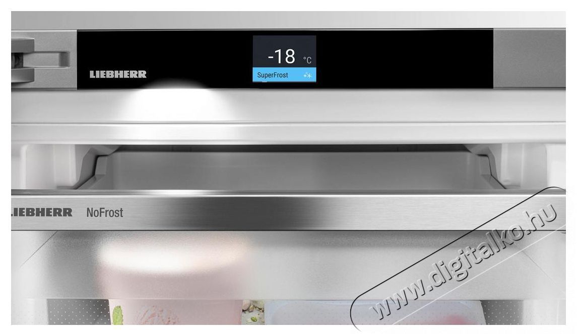 Liebherr SWNbsd 529i Peak NoFrost NoFrost fagyaszt&oacute;rekesszel &eacute;s bortemper&aacute;l&oacute; rekesszel kombin&aacute;lt k&eacute;sz&uuml;l&eacute;k Konyhai term&eacute;kek - Hűtő, fagyaszt&oacute; (be&eacute;p&iacute;thető) - Borhűtő - 530888