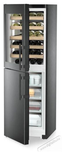 Liebherr SWNbsd 529i Peak NoFrost NoFrost fagyaszt&oacute;rekesszel &eacute;s bortemper&aacute;l&oacute; rekesszel kombin&aacute;lt k&eacute;sz&uuml;l&eacute;k Konyhai term&eacute;kek - Hűtő, fagyaszt&oacute; (be&eacute;p&iacute;thető) - Borhűtő - 530888