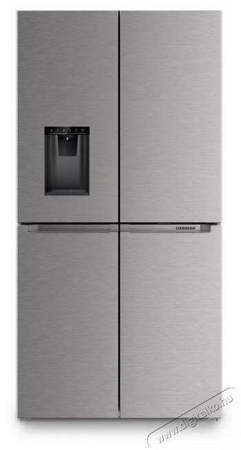 Liebherr MBsddi 9028 Plus BioFresh NoFrost 4 ajt&oacute;s francia ajt&oacute;s hűtő-fagyaszt&oacute; v&iacute;z- &eacute;s j&eacute;gkocka adagol&oacute;val Konyhai term&eacute;kek - Hűtő, fagyaszt&oacute; (szabadon&aacute;ll&oacute;) - Alulfagyaszt&oacute;s kombin&aacute;lt hűtő - 530899