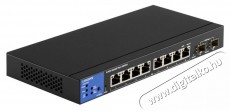 Linksys SMB LGS310MPC 8port POE+ GbE LAN +2 SFP Port Smart menedzselhető asztali Switch Iroda &eacute;s sz&aacute;m&iacute;t&aacute;stechnika - H&aacute;l&oacute;zat - Switch - 396042