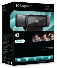 Logitech C920 HD Pro webkamera (960-001055) Iroda &eacute;s sz&aacute;m&iacute;t&aacute;stechnika - Webkamera - 321659