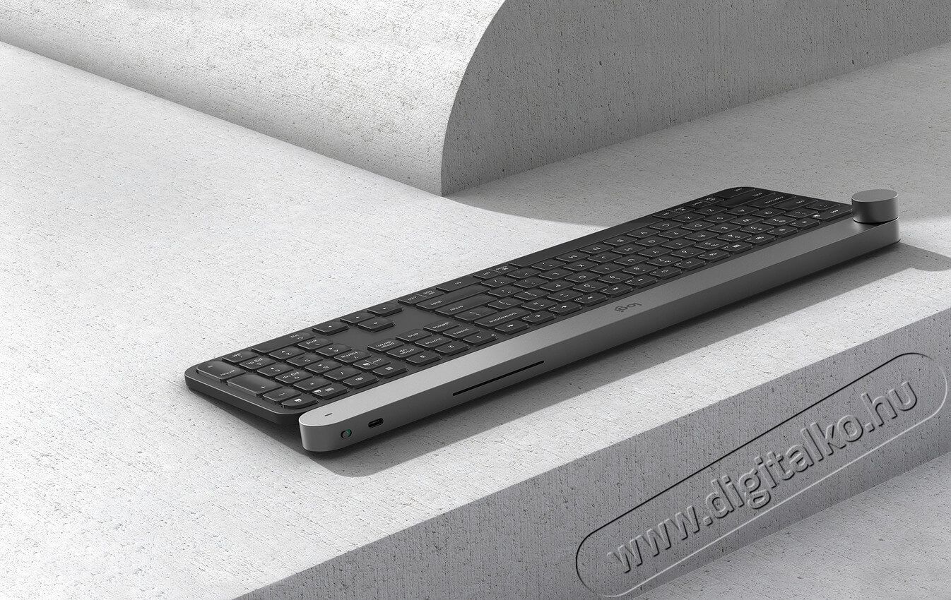 Logitech Craft Advanced US billentyűzet Tv kieg&eacute;sz&iacute;tők - T&aacute;vvez&eacute;rlő - Wireless billentyűzet - 339605