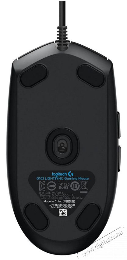 Logitech G102 Lightsync gamer eg&eacute;r - fekete  Iroda &eacute;s sz&aacute;m&iacute;t&aacute;stechnika - Eg&eacute;r - Vezet&eacute;kes eg&eacute;r - 367942