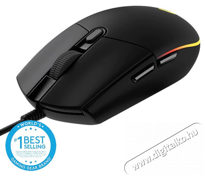 Logitech G102 Lightsync gamer eg&eacute;r - fekete  Iroda &eacute;s sz&aacute;m&iacute;t&aacute;stechnika - Eg&eacute;r - Vezet&eacute;kes eg&eacute;r - 367942