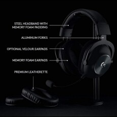 Logitech G PRO X USB vezet&eacute;kes gamer headset - fekete  Audio-Video / Hifi / Multim&eacute;dia - F&uuml;l &eacute;s Fejhallgat&oacute;k - Fejhallgat&oacute; - 367925