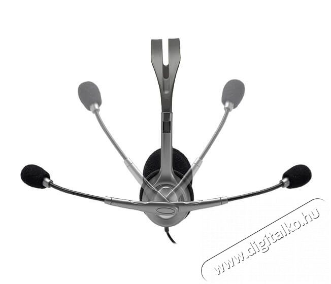 Logitech H110 jack vezet&eacute;kes headset (981-000271) Audio-Video / Hifi / Multim&eacute;dia - F&uuml;l &eacute;s Fejhallgat&oacute;k - Fejhallgat&oacute; mikrofonnal / headset - 321777