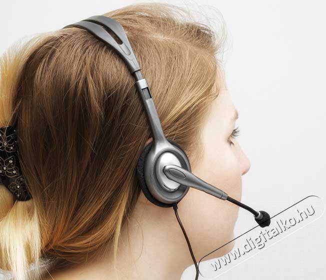 Logitech H110 jack vezet&eacute;kes headset (981-000271) Audio-Video / Hifi / Multim&eacute;dia - F&uuml;l &eacute;s Fejhallgat&oacute;k - Fejhallgat&oacute; mikrofonnal / headset - 321777