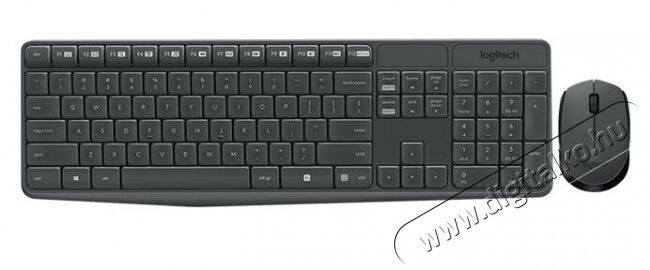 Logitech MK235 vezet&eacute;k n&eacute;lk&uuml;li billentyűzet HU + eg&eacute;r (920-007935) Iroda &eacute;s sz&aacute;m&iacute;t&aacute;stechnika - Billentyűzet / billentyűzet szett - Vezet&eacute;k n&eacute;lk&uuml;li - 321820