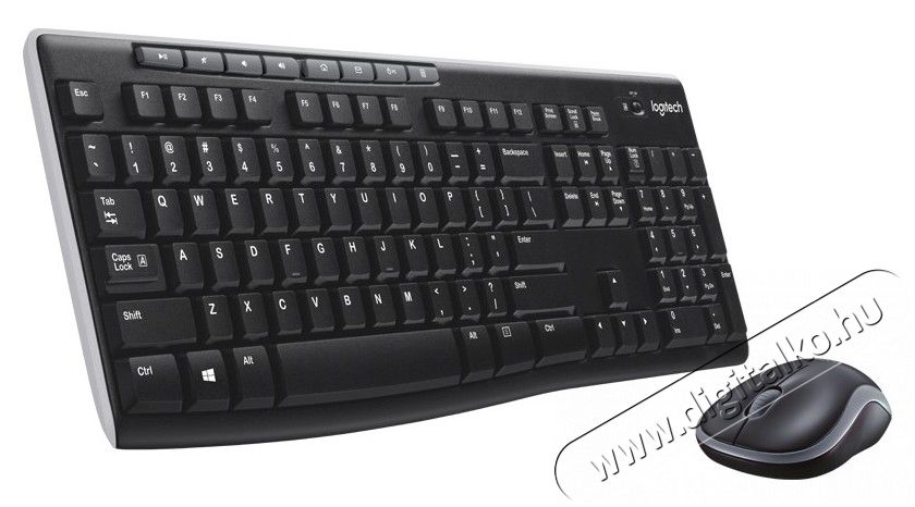 Logitech MK270 vezet&eacute;k n&eacute;lk&uuml;li billentyűzet HU + eg&eacute;r (920-004526) Iroda &eacute;s sz&aacute;m&iacute;t&aacute;stechnika - Billentyűzet / billentyűzet szett - Vezet&eacute;k n&eacute;lk&uuml;li - 321657