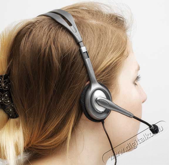 Logitech H111 mikrofonos fejhallgat&oacute; (981-000593) Audio-Video / Hifi / Multim&eacute;dia - F&uuml;l &eacute;s Fejhallgat&oacute;k - Fejhallgat&oacute; mikrofonnal / headset - 321778
