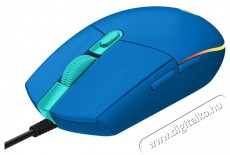 Logitech G203 Lightsync gamer egér - kék Iroda és számítástechnika - Egér - Vezetékes egér - 379637