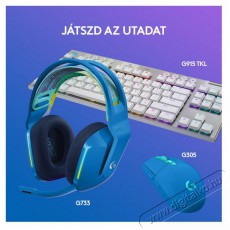 Logitech G733 Lightspeed Wireless RGB gamer headset - k&eacute;k Audio-Video / Hifi / Multim&eacute;dia - F&uuml;l &eacute;s Fejhallgat&oacute;k - Fejhallgat&oacute; mikrofonnal / headset - 379642