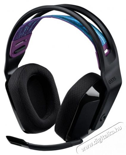 Logitech G535 Lightspeed vezet&eacute;k n&eacute;lk&uuml;li fekete gamer headset Audio-Video / Hifi / Multim&eacute;dia - F&uuml;l &eacute;s Fejhallgat&oacute;k - Fejhallgat&oacute; mikrofonnal / headset - 394999