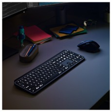Logitech MX Keys vezet&eacute;k n&eacute;lk&uuml;li billentyűzet h&aacute;tt&eacute;rvil&aacute;g&iacute;t&aacute;ssal, US layout (920-009415) Iroda &eacute;s sz&aacute;m&iacute;t&aacute;stechnika - Billentyűzet / billentyűzet szett - Vezet&eacute;k n&eacute;lk&uuml;li - 400295