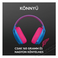 Logitech G435 Lightspeed Wireless k&eacute;k gamer headset Audio-Video / Hifi / Multim&eacute;dia - F&uuml;l &eacute;s Fejhallgat&oacute;k - Fejhallgat&oacute; mikrofonnal / headset - 384917