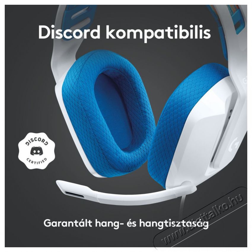 Logitech G335 feh&eacute;r gamer headset Audio-Video / Hifi / Multim&eacute;dia - F&uuml;l &eacute;s Fejhallgat&oacute;k - Fejhallgat&oacute; mikrofonnal / headset - 384924