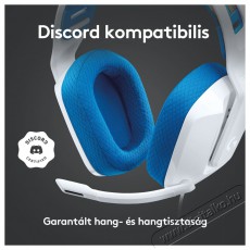 Logitech G335 feh&eacute;r gamer headset Audio-Video / Hifi / Multim&eacute;dia - F&uuml;l &eacute;s Fejhallgat&oacute;k - Fejhallgat&oacute; mikrofonnal / headset - 384924