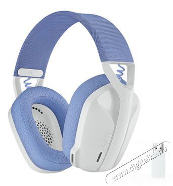 Logitech G435 Lightspeed Wireless feh&eacute;r gamer headset Audio-Video / Hifi / Multim&eacute;dia - F&uuml;l &eacute;s Fejhallgat&oacute;k - Fejhallgat&oacute; mikrofonnal / headset - 384925