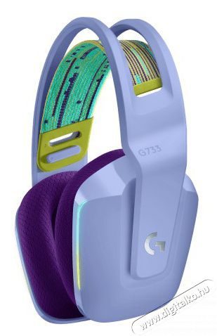 Logitech G733 Lightspeed Wireless RGB lila gamer headset Audio-Video / Hifi / Multim&eacute;dia - F&uuml;l &eacute;s Fejhallgat&oacute;k - Fejhallgat&oacute; mikrofonnal / headset - 384945