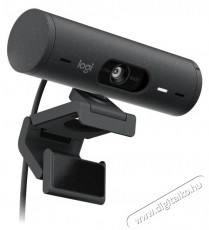 Logitech Brio 500 Full HD mikrofonos webkamera - grafitsz&uuml;rke  Iroda &eacute;s sz&aacute;m&iacute;t&aacute;stechnika - Webkamera - 403866