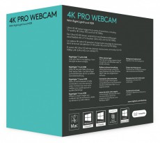 Logitech Brio Ultra HD Pro webkamera Iroda &eacute;s sz&aacute;m&iacute;t&aacute;stechnika - Webkamera - 428542