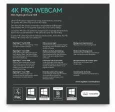 Logitech Brio Ultra HD Pro webkamera Iroda &eacute;s sz&aacute;m&iacute;t&aacute;stechnika - Webkamera - 428542